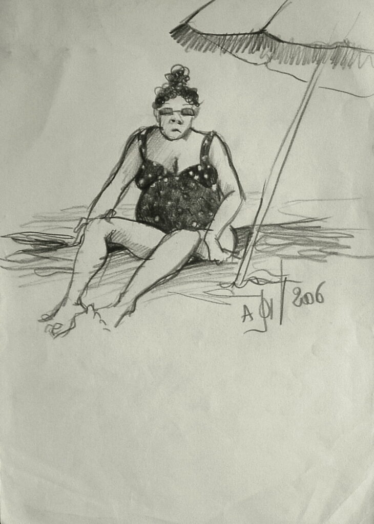 disegno opera su carta