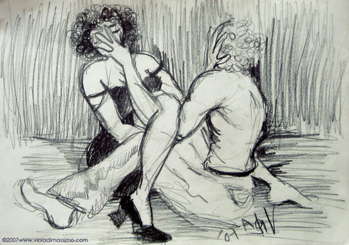 disegno opera su carta