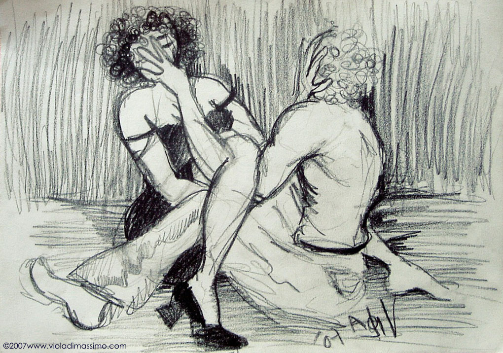 disegno opera su carta