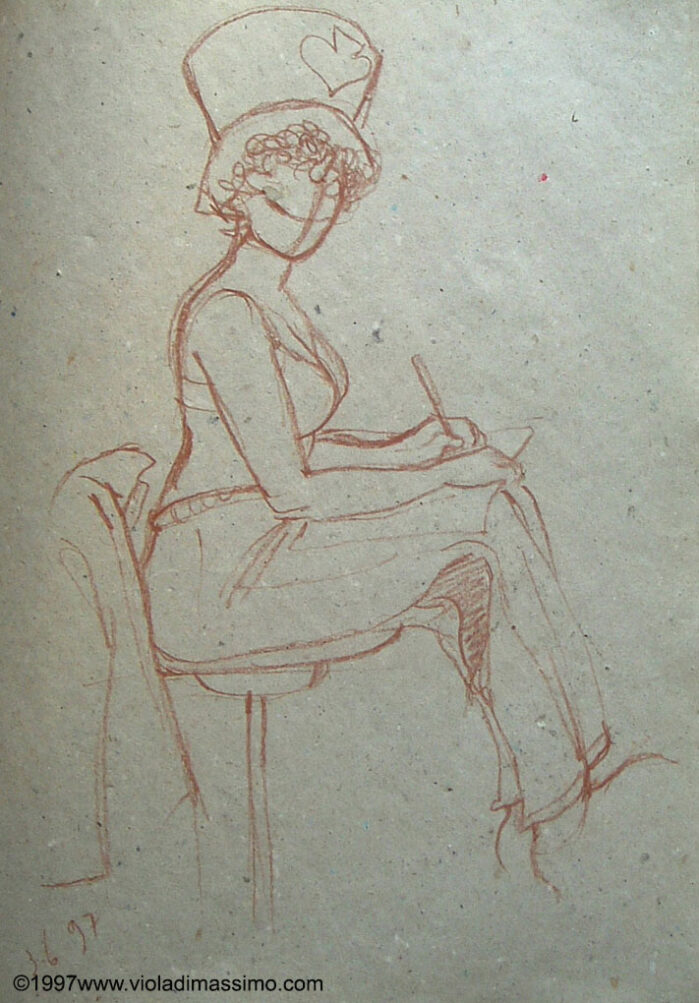 disegno opera su carta