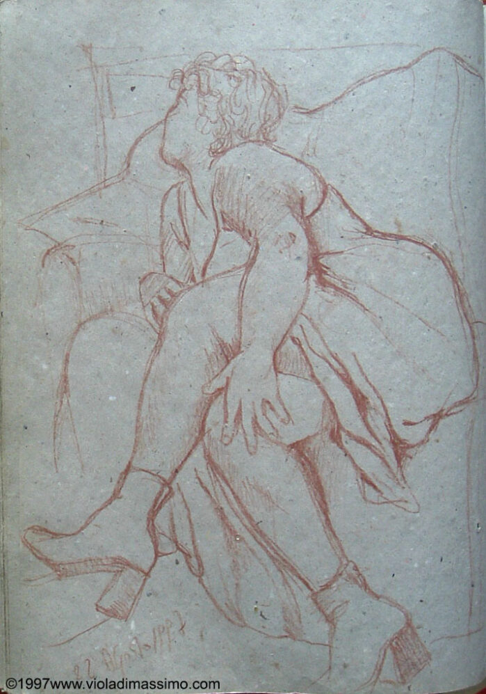 disegno opera su carta