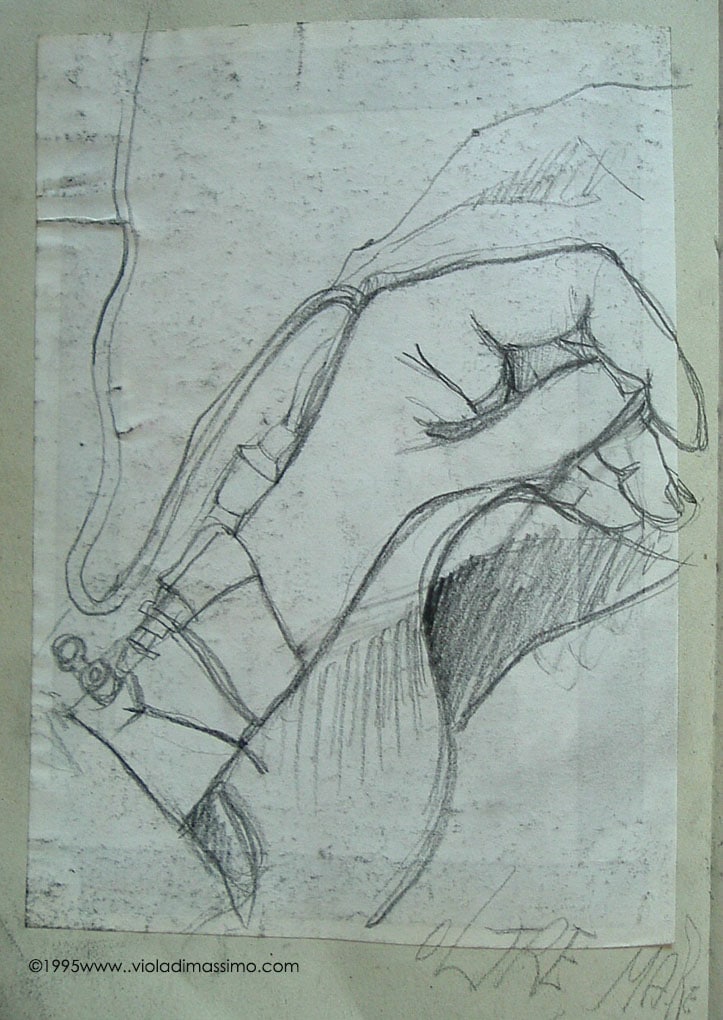 disegno opera su carta