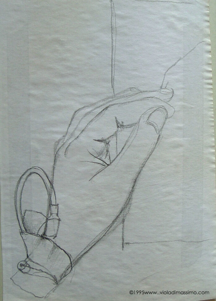 disegno opera su carta