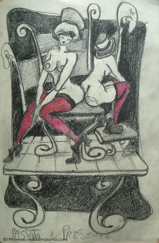 disegno opera su carta