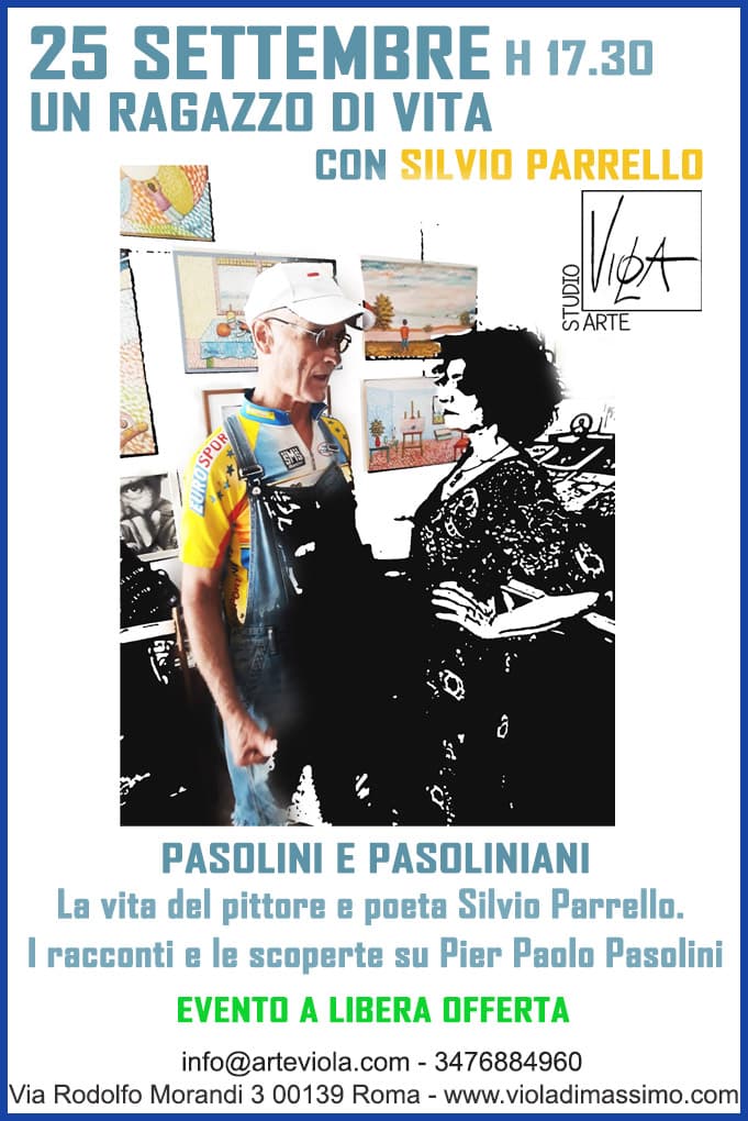 eventi, pasolini, parrello