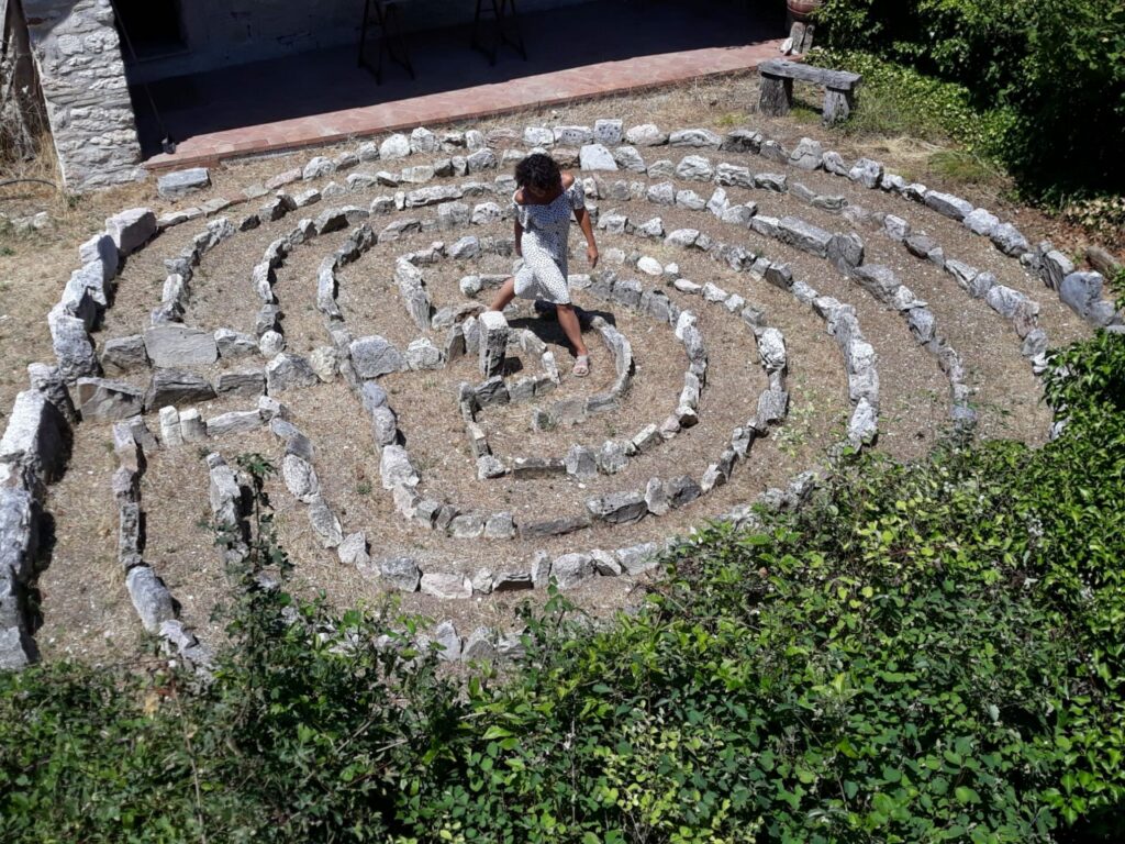 labirinto, viola