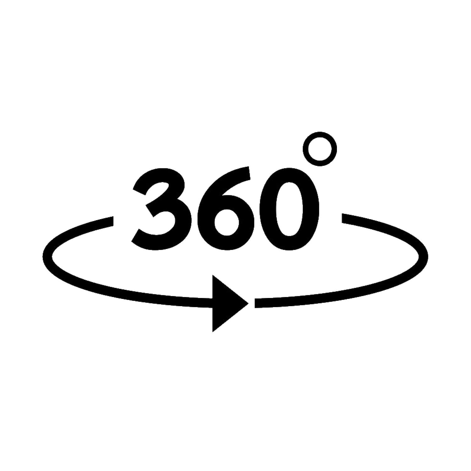 360-degree-icon-vector