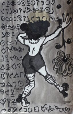 disegno opera su carta